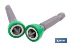 Set de dos Puntas para destornillador | Modelo PH-2 de 1/4" | Incluye corona magnética - Cofan