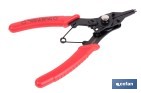 Pliers with interchangeable heads | Includes 4 different multifunctional heads | Length: 256mm - Cofan