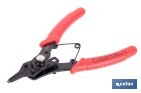 Pliers with interchangeable heads | Includes 4 different multifunctional heads | Length: 256mm - Cofan