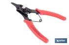 Pliers with interchangeable heads | Includes 4 different multifunctional heads | Length: 256mm - Cofan