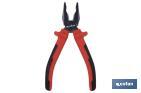 Reinforced combination pliers | Electrician pliers with ergonomic handle | Size: 200mm - Cofan