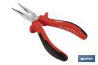 Needle nose pliers | Chrome-vanadium steel | Size: 200mm - Cofan