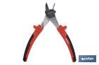 Wire cutting pliers | Insulated pliers for better safety | Size: 200mm - Cofan