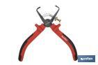 Hose clamp pliers | Insulated pliers for better safety | Size: 160mm - Cofan