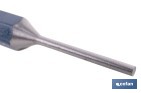 Cylindrical pin punch for professionals | Chrome-vanadium hardened steel | Size: 10mm - Cofan