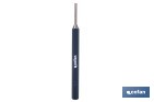 Cylindrical pin punch for professionals | Chrome-vanadium hardened steel | Size: 10mm - Cofan