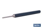 Cylindrical pin punch for professionals | Chrome-vanadium hardened steel | Size: 10mm - Cofan