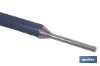 Cylindrical pin punch for professionals | Chrome-vanadium hardened steel | Size: 10mm - Cofan