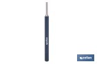 Cylindrical pin punch for professionals | Chrome-vanadium hardened steel | Size: 10mm - Cofan