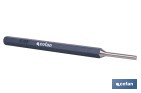 Cylindrical pin punch for professionals | Chrome-vanadium hardened steel | Size: 10mm - Cofan