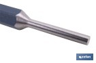 Cylindrical pin punch for professionals | Chrome-vanadium hardened steel | Size: 10mm - Cofan