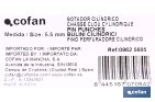 Cylindrical pin punch for professionals | Chrome-vanadium hardened steel | Size: 10mm - Cofan