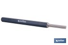 Cylindrical pin punch for professionals | Chrome-vanadium hardened steel | Size: 10mm - Cofan