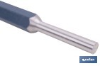 Cylindrical pin punch for professionals | Chrome-vanadium hardened steel | Size: 10mm - Cofan