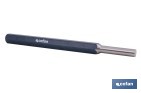 Cylindrical pin punch for professionals | Chrome-vanadium hardened steel | Size: 10mm - Cofan