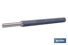 Cylindrical pin punch for professionals | Chrome-vanadium hardened steel | Size: 10mm - Cofan