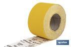 Roll of abrasive paper "Yellow" - Cofan