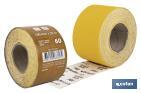 ROLLO LIJA PAPEL "AMARILLO"