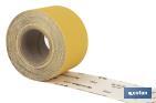 Rollo Lija Papel "Amarillo" - Cofan