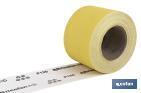 Rollo Lija Papel "Amarillo" - Cofan