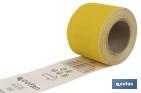 Rollo Lija Papel "Amarillo" - Cofan