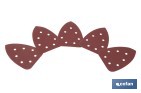 Hojas de lija para lijadora de detalle (Mouse) | Pack de 5 hojas de lija triangulares | Material: óxido de aluminio | Disponibles en diferentes granos - Cofan