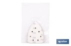 Hojas de lija para lijadora de detalle (Mouse) | Pack de 5 hojas de lija triangulares | Material: óxido de aluminio | Disponibles en diferentes granos - Cofan