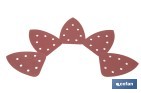 Hojas de lija para lijadora de detalle (Mouse) | Pack de 5 hojas de lija triangulares | Material: óxido de aluminio | Disponibles en diferentes granos - Cofan