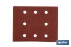 Pack de 5 hojas de lija para lijadora orbital | Hojas de lija rectangulares de óxido de aluminio | Disponibles en diferentes granos - Cofan