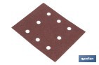 Pack de 5 hojas de lija para lijadora orbital | Hojas de lija rectangulares de óxido de aluminio | Disponibles en diferentes granos - Cofan