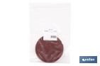 Discos de lija para lijadora Orbital | Pack de 5 hojas de lija redondas | Material: óxido de aluminio | Disponibles en diferentes granos - Cofan