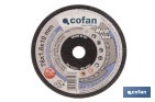 Discos Extrafinos para Acero INOX - Cofan