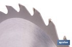 Hoja de sierra circular para madera Ø185 mm con 24 dientes | Compatible con sierras circulares | Corte limpio en madera, plástico y metal blando - Cofan