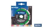 Universal base diamond discs "general construction" - Cofan