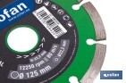 Universal base diamond discs "general construction" - Cofan