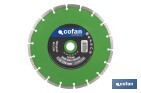 Universal base diamond discs "general construction" - Cofan