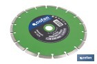 Universal base diamond discs "general construction" - Cofan