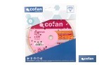 Disco de corte segmentado ventilado | Para ladrillo y hormigón | Corte en seco | Disponible en diferentes medidas - Cofan