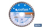 Disques de diamant - Cofan