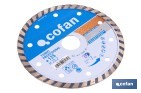 Disques de diamant - Cofan