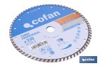Disques de diamant - Cofan