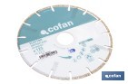 Disques de Diamant "Spécial Marbre" - Cofan