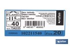 Disco Laminado Profesional Plano - Cofan