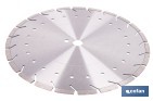 Diamond disc for old concrete and asphalt - Cofan
