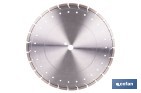 Diamond disc for old concrete and asphalt - Cofan