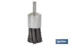 Steel twist knot end brush - Cofan