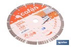 "Stone breaker" Diamond disc  - Cofan