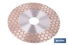 Disco porcelánico para corte, lijado y desbaste | Corte en seco de cerámica, porcelánico y gres | Disponible en diferentes medidas - Cofan