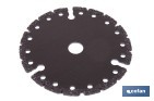 Disco de diamante multimaterial Ø76 mm | Corte en seco de múltiples materiales | Compatible con mini amoladora Cofan - Cofan
