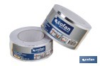 Cinta Adhesiva de Aluminio 30 Micras | Color aluminio - Cofan